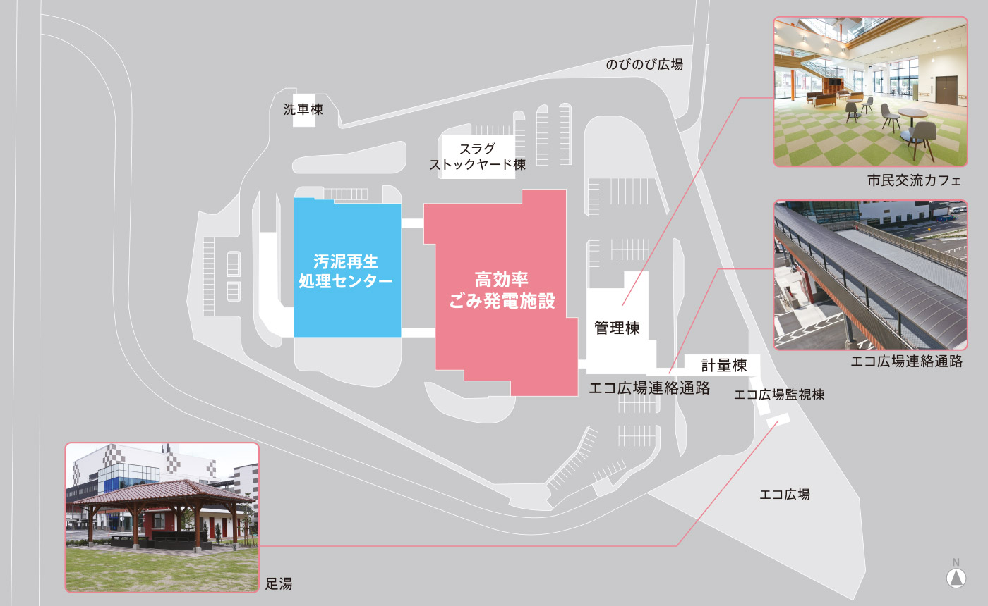 施設構内図